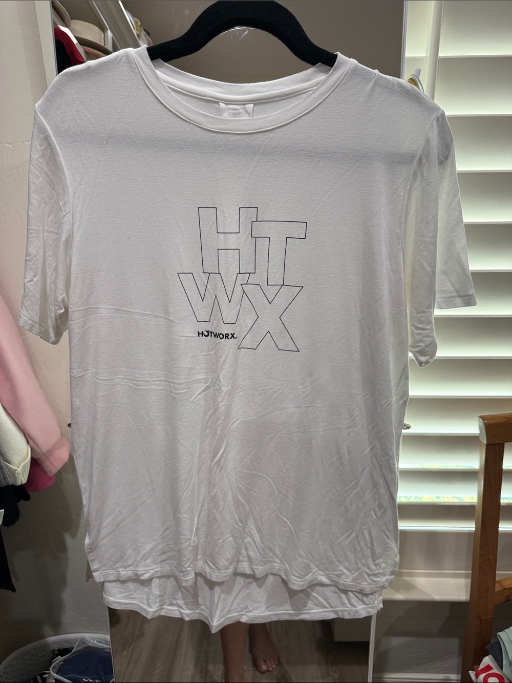 HOTWORX White Short Sleeve Graphic Tee
